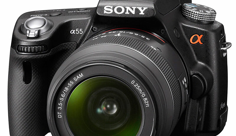 Sony Alpha a55 and a580 Video Preview