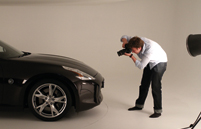 Photographing cars