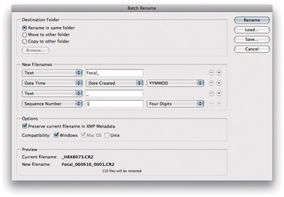 Renaming images Renaming images