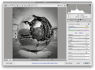 Black and white solarisation with Photoshop