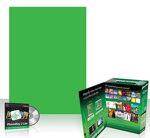 Affordable green screen kit from Westcott