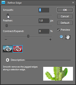 refine edge dialogue refine edge dialogue