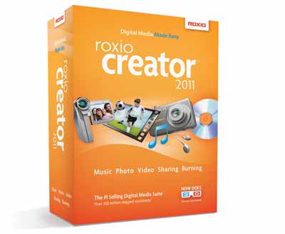 Roxio Creator 2011 looks to organize your media