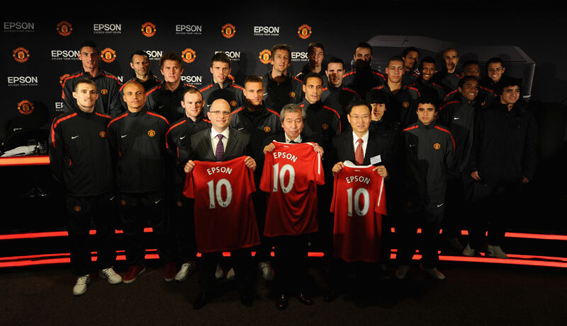 Manchester United and Epson join forces