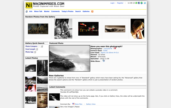 NikonImages.com goes live
