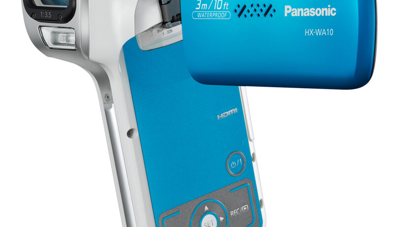 New waterproof camcorder from Panasonic