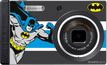 Pentax Optio RS1500 superhero covers available