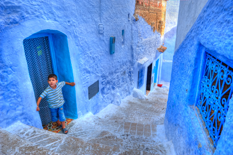 The blue city The blue city