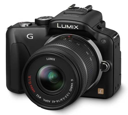 Panasonic Lumix G3 (three quarter) Panasonic Lumix G3 (three quarter)