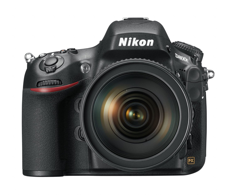 Nikon D800 front view