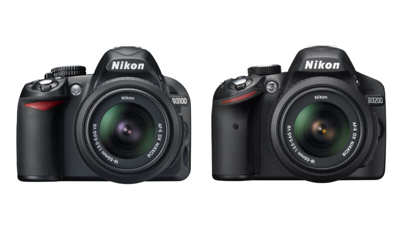 Differences between the Nikon D3100 and D3200