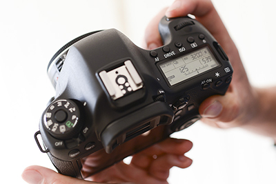 Canon 6D top