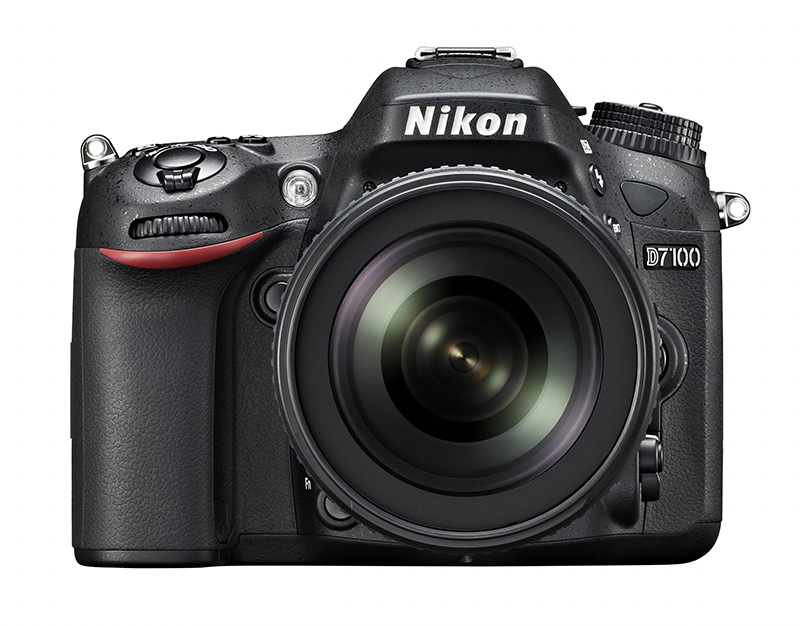 nikon d7100 front view