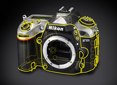 Nikon D7100 technical diagram