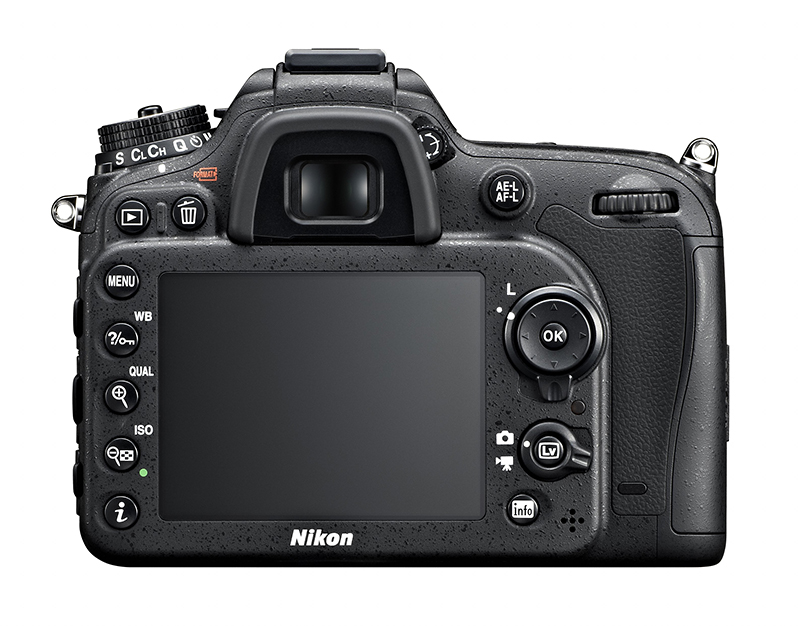 Nikon D7100 LCD screen