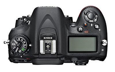 Nikon D7100 top plate
