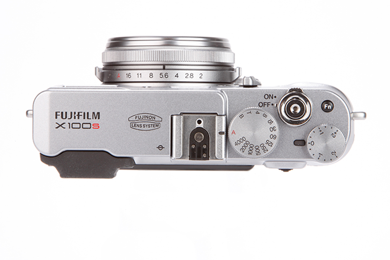 Fujifilm X100S top view