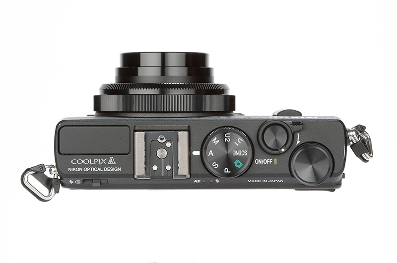 Nikon COOLPIX A top plate