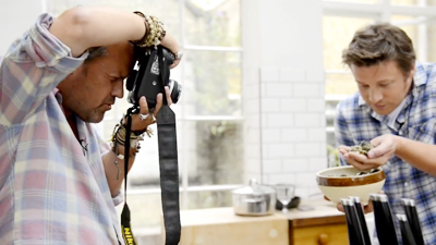 Food photography advice with Jamie Oliver and David Loftus