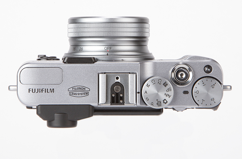 Fujifilm X20 top plate