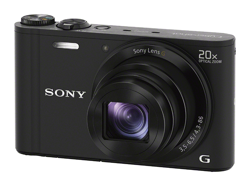 Sony WX300 front angle