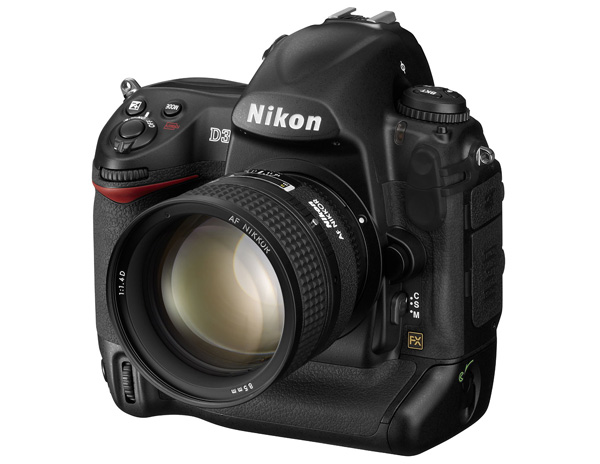 16 digital cameras that changed the world - Nikon D3 front view