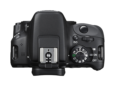 Canon EOS 100D top view