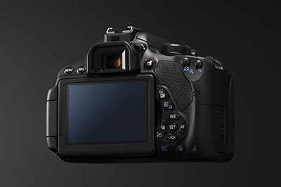 Canon EOS 700D rear