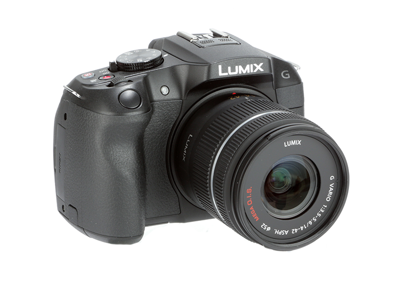 Panasonic Lumix G6 Review - angled