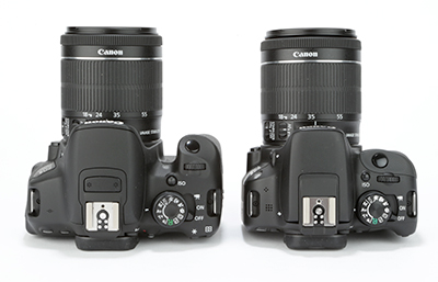 Canon EOS 100D / 700D comparison 1