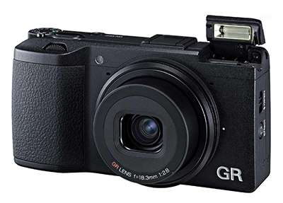 pentax ricoh gr front angle