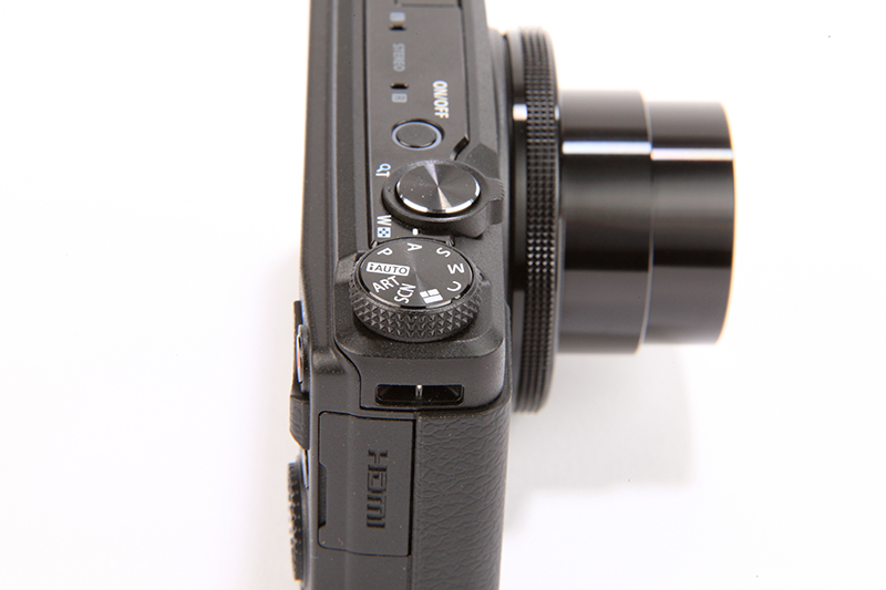 Olympus XZ-10 Review - mode dial