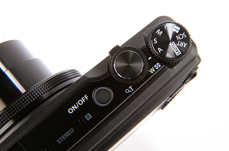 Olympus XZ-10 Review - mode dial