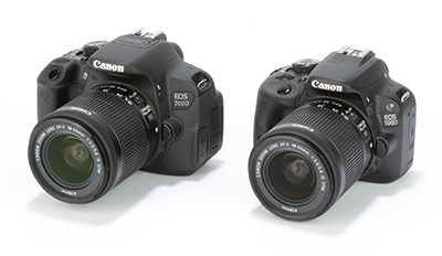 Canon EOS 100D vs Canon EOS 700D video review