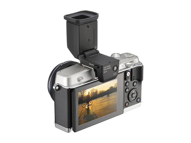 Olympus E-P5 Review - viewfinder