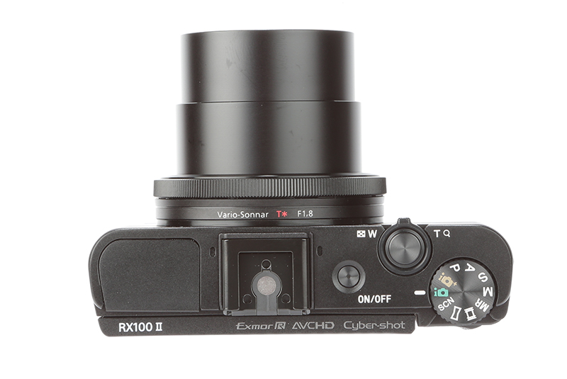 Sony Cyber-shot RX100 II Review - top view