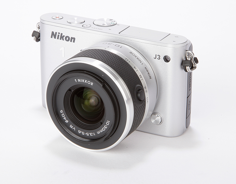 Nikon 1 J3 Review - front angle