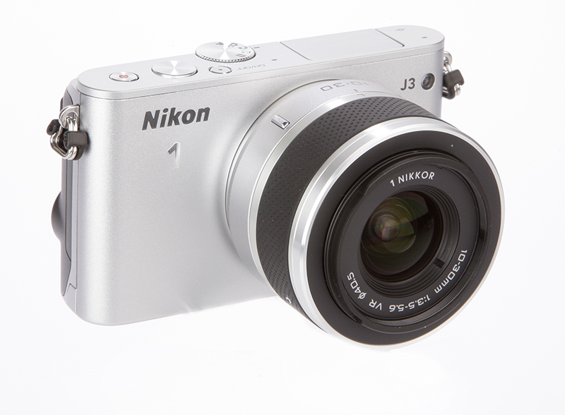 Nikon 1 J3 front angle 2