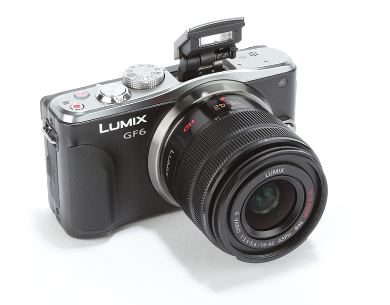 Panasonic Lumix GF6 Review - angled