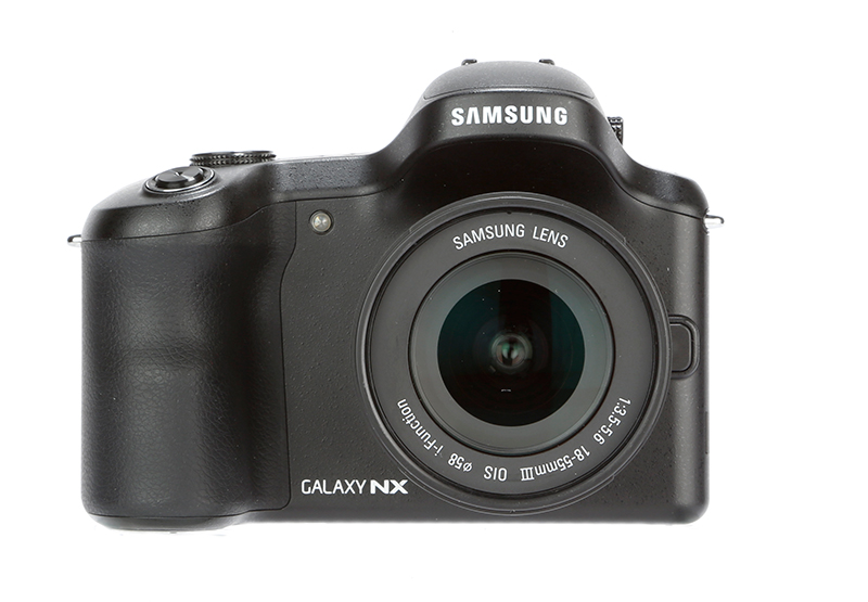 Samsung Galaxy NX Review - front view
