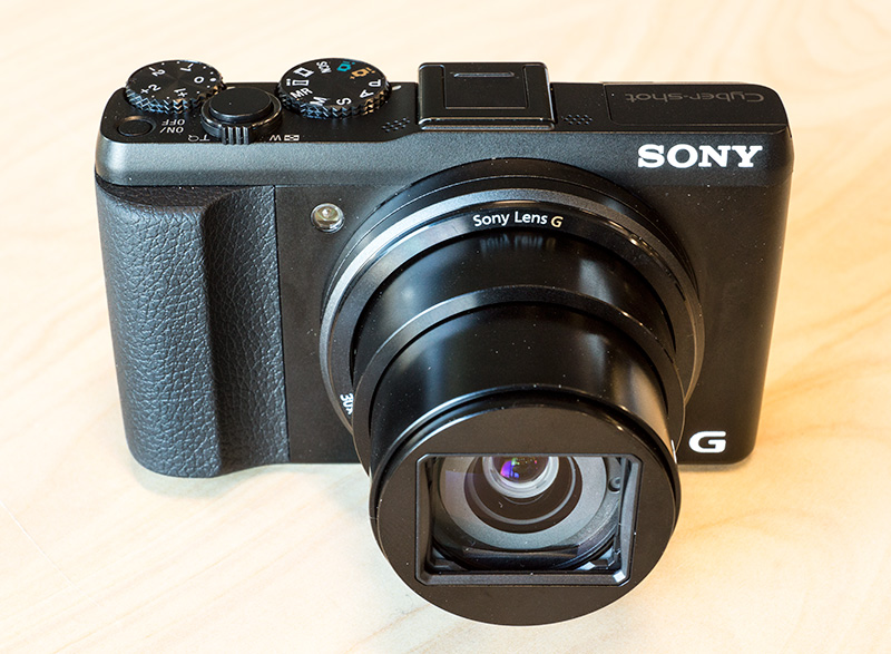 sony cyber-shot hx50 front view