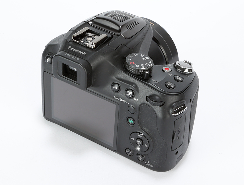 Panasonic Lumix FZ72 Review -  rear angle