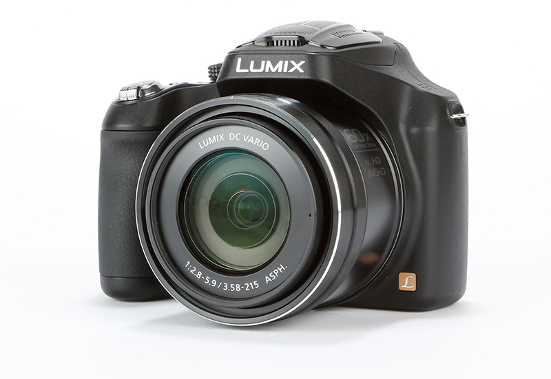 Panasonic Lumix FZ72 Review - angled