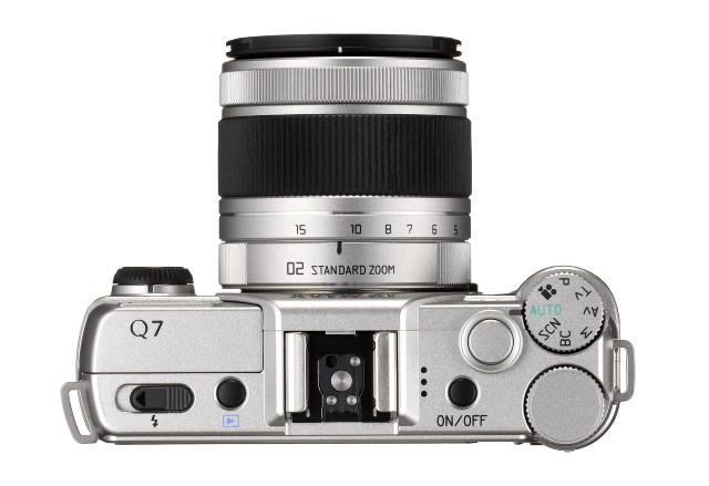 Pentax Q7 Review - top view