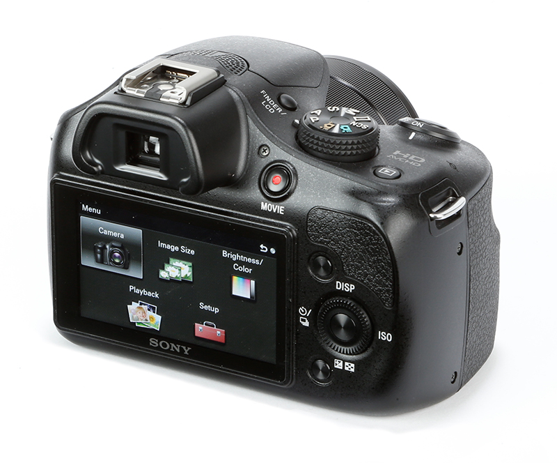 Sony A3000 rear angled