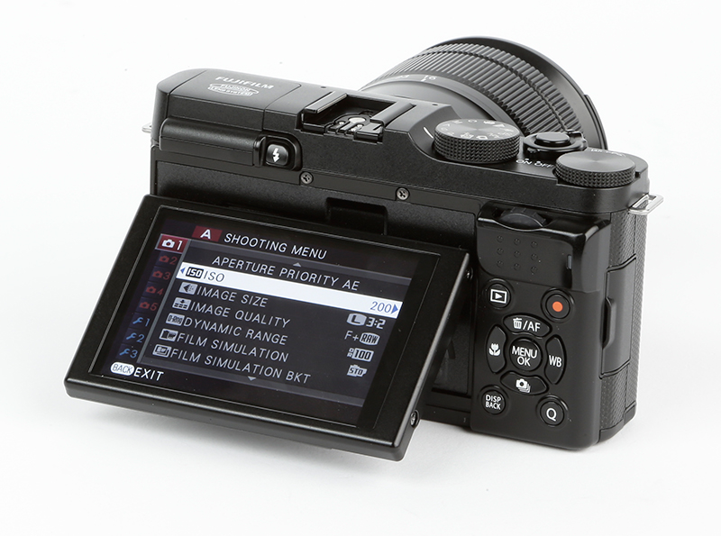 Fujifilm X-A1 Review – monitor
