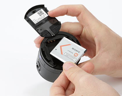 Sony QX100 - How it works step 1