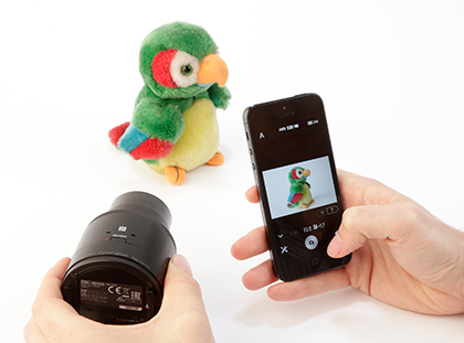 Sony QX100 - How it works step 5