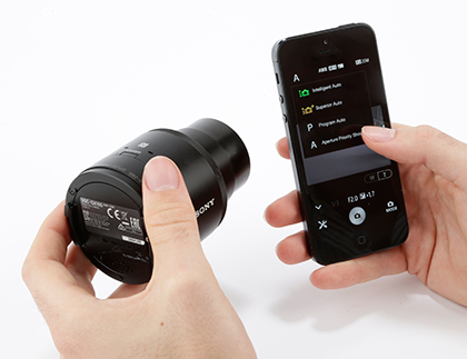 Sony QX100 - How it works step 6