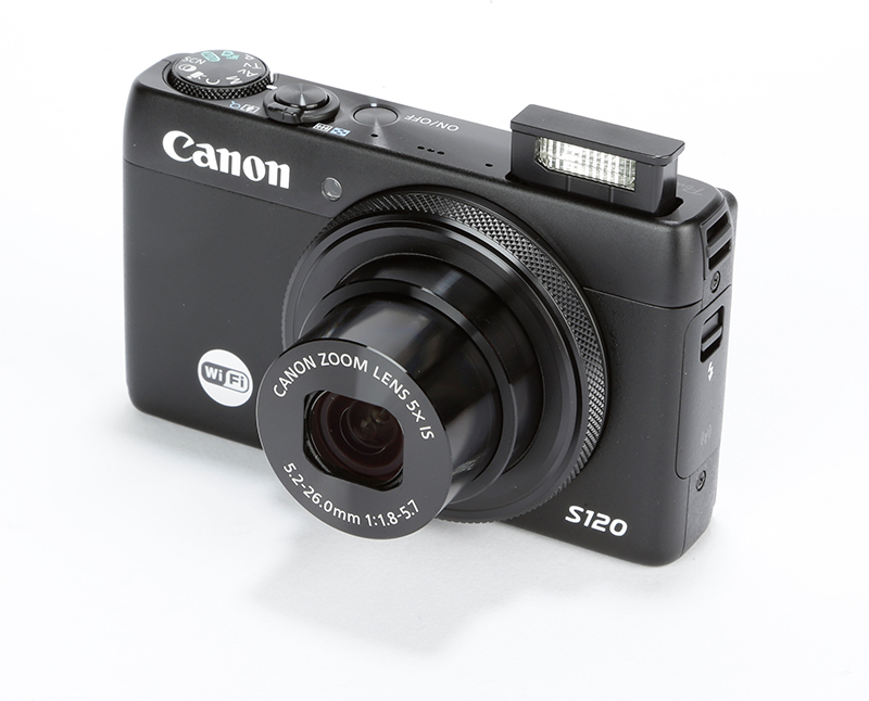 Canon PowerShot S120 Review –  angle